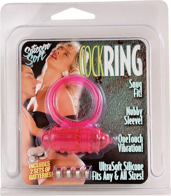 Vibrating Cockring Silicone Pink #1 | ViPstore.hu - Erotika webáruház