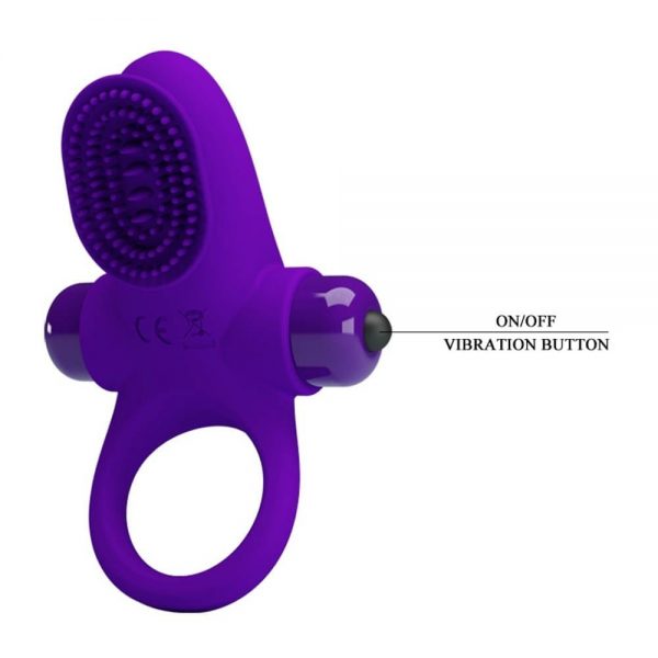 Pretty Love Vibrant Penis Ring 2 Purple #7 | ViPstore.hu - Erotika webáruház