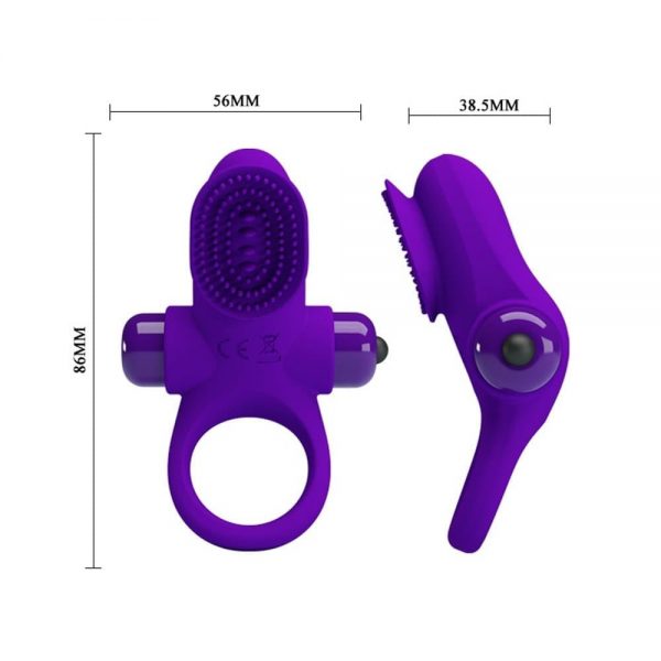 Pretty Love Vibrant Penis Ring 2 Purple ViPstore.hu - Erotika Webáruház - Szexshop 6