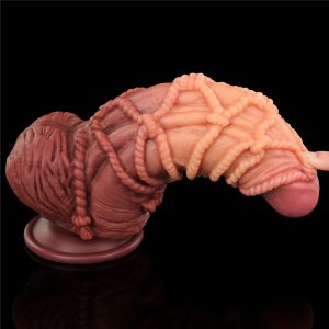 9.5'' Dual layered Platinum Silicone Cock with Rope ViPstore.hu - Erotika Webáruház - Szexshop 2
