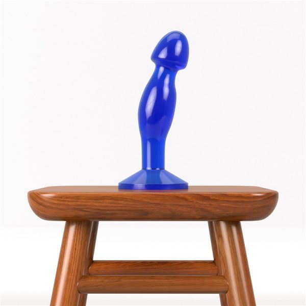 Flawless Clear Prostate Plug 6.5'' Blue #5 | ViPstore.hu - Erotika webáruház