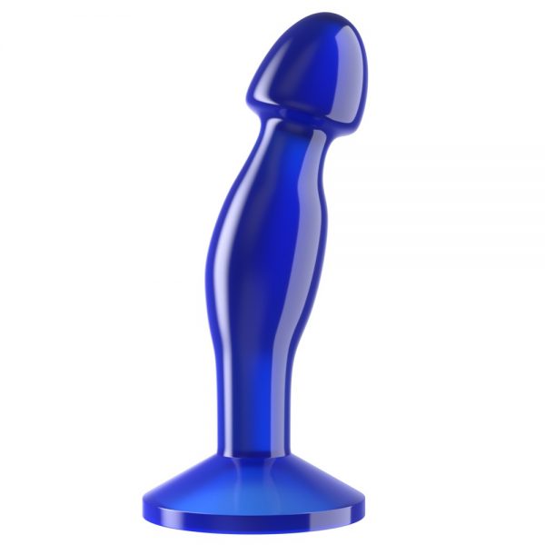 Flawless Clear Prostate Plug 6.5'' Blue #6 | ViPstore.hu - Erotika webáruház