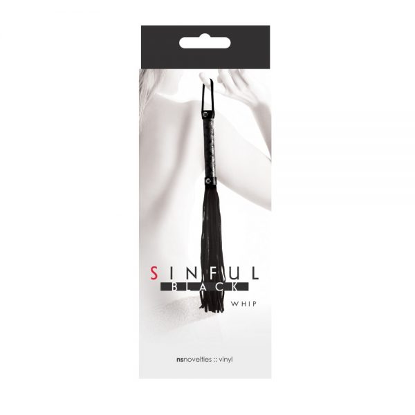 Sinful Whip Black ViPstore.hu - Erotika Webáruház - Szexshop