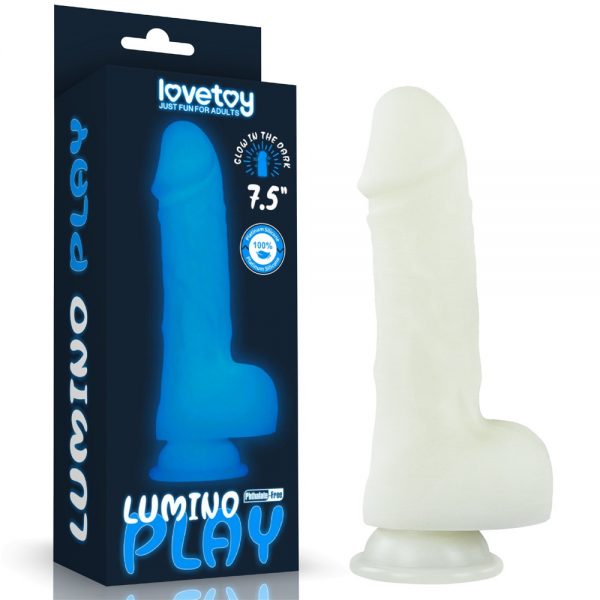 7.5'' Lumino Play Silicone Dildo #1 | ViPstore.hu - Erotika webáruház