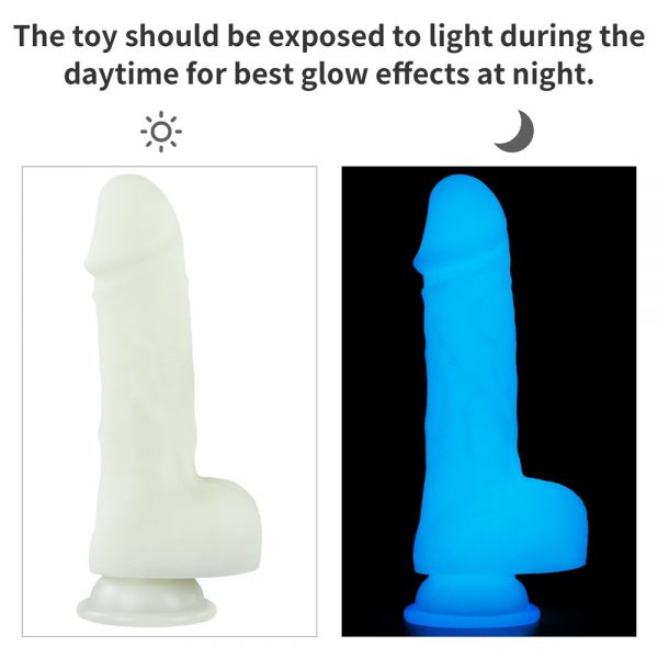 7.5'' Lumino Play Silicone Dildo #9 | ViPstore.hu - Erotika webáruház