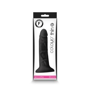 Colours – Pleasures – Thin 5" Dildo – Black ViPstore.hu - Erotika Webáruház - Szexshop 2
