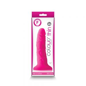 Colours – Pleasures – Thin 5" Dildo – Pink ViPstore.hu - Erotika Webáruház - Szexshop