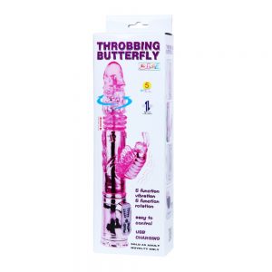 Throbbing Butterfly Vibrator Pink #1 | ViPstore.hu - Erotika webáruház