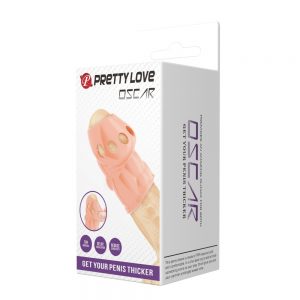 Pretty Love Penis Sleeve Oscar Flesh ViPstore.hu - Erotika Webáruház - Szexshop