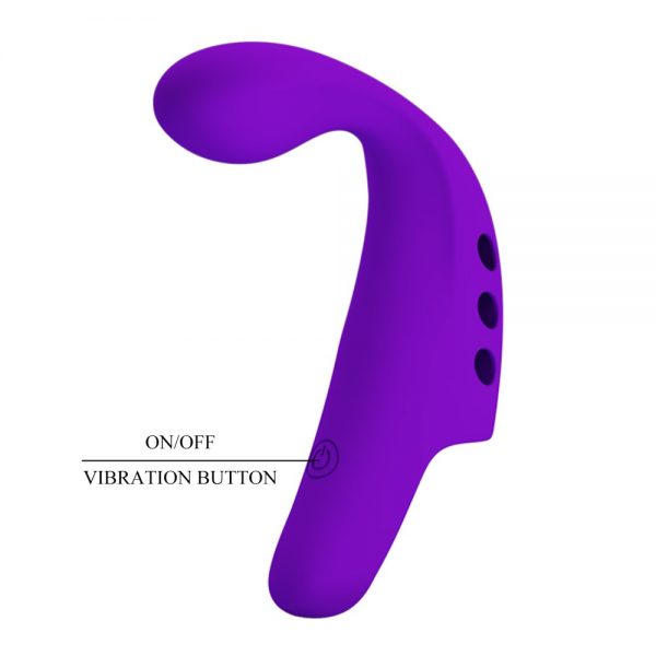 Pretty Love Gorgon Fingering Vibrator Black #8 | ViPstore.hu - Erotika webáruház