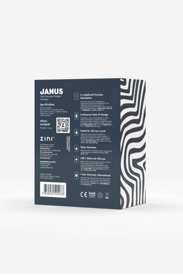 Zini Janus Anti Shock  Prostate Massager L ViPstore.hu - Erotika Webáruház - Szexshop 5