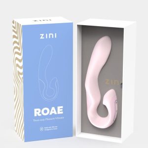 Zini Roae SE Three-way Pleasure Vibrator Pink