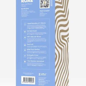 Zini Roae SE Three-way Pleasure Vibrator Pink