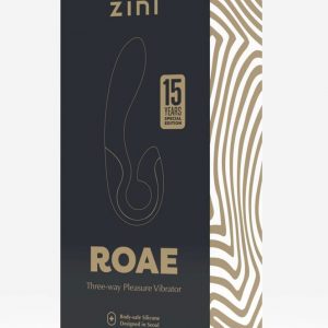 Zini Roae SE Three-way Pleasure Vibrator Black Gold #1 | ViPstore.hu - Erotika webáruház
