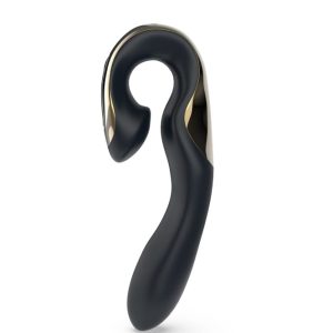 Zini Roae SE Three-way Pleasure Vibrator Black Gold
