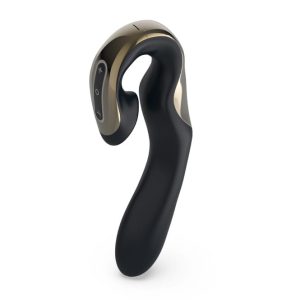 Zini Roae SE Three-way Pleasure Vibrator Black Gold