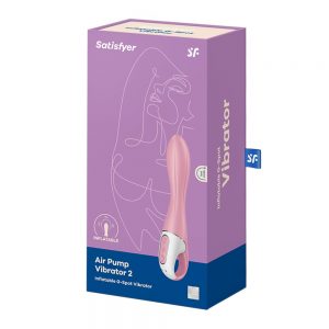 Air Pump Vibrator 2 light red ViPstore.hu - Erotika Webáruház - Szexshop