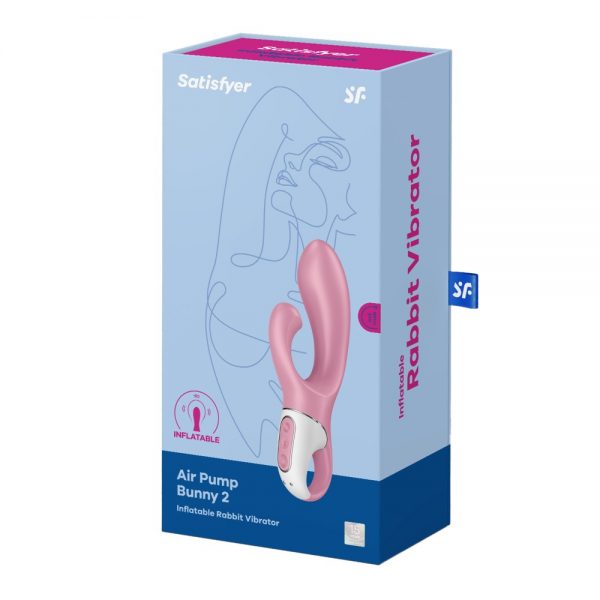 Air Pump Bunny 2 light red ViPstore.hu - Erotika Webáruház - Szexshop