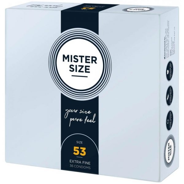 MISTER SIZE 53 mm Condoms 36 pieces #1 | ViPstore.hu - Erotika webáruház
