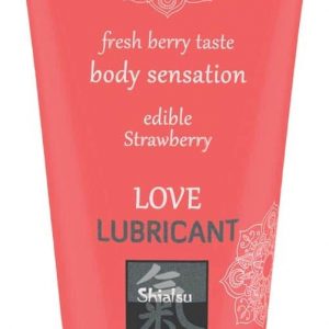Love Lubricant edible – Strawberry 75ml ViPstore.hu - Erotika Webáruház - Szexshop