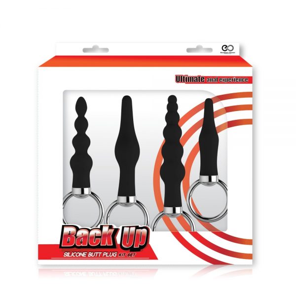 BACK UP BUTT PLUG KIT BLACK #1 | ViPstore.hu - Erotika webáruház