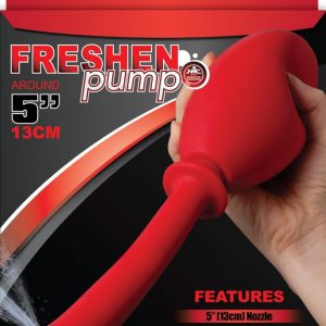 FRESHEN PUMP RED 5" ViPstore.hu - Erotika Webáruház - Szexshop