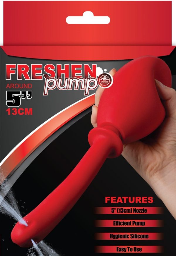 FRESHEN PUMP RED 5" ViPstore.hu - Erotika Webáruház - Szexshop
