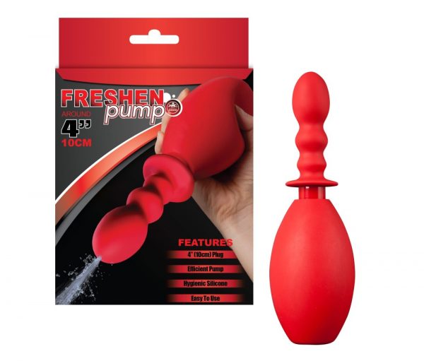 FRESHEN PUMP RED 4" ViPstore.hu - Erotika Webáruház - Szexshop