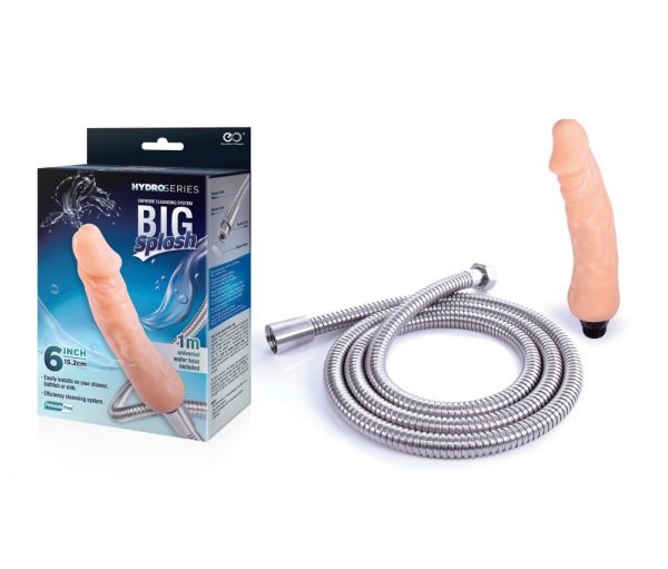 HYDRO SERIES – BIG SPLASH 6" DONG ViPstore.hu - Erotika Webáruház - Szexshop