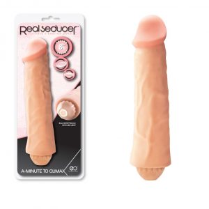 REAL SEDUCER Flexible Vibrating Dong 8" #1 | ViPstore.hu - Erotika webáruház