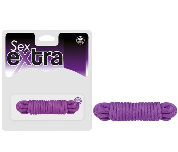 SEX EXTRA – LOVE ROPE PURPLE ViPstore.hu - Erotika Webáruház - Szexshop