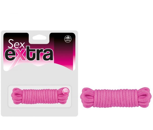 SEX EXTRA – LOVE ROPE PINK ViPstore.hu - Erotika Webáruház - Szexshop