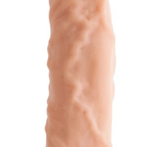 SEXXBIAN 8" VIBRATING DONG & HARNESS