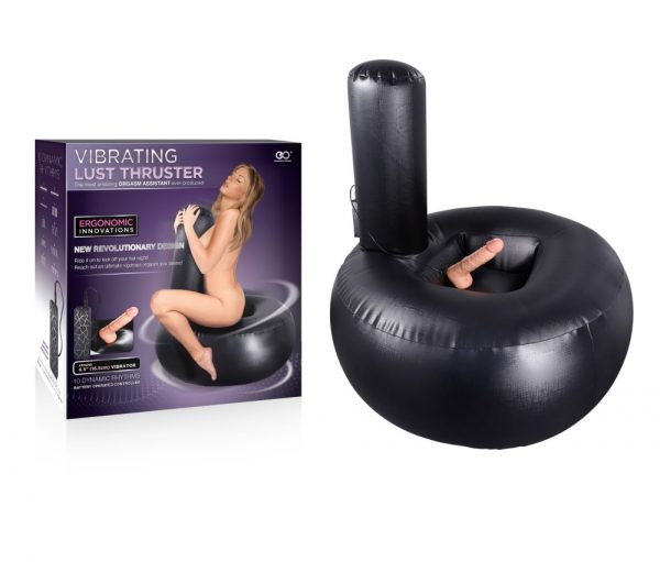 VIBRATING LUST THRUSTER INFLATABLE CUSHION WITH VIBRATING DONG #1 | ViPstore.hu - Erotika webáruház