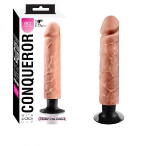 CONQUEROR 9" TPR MULTI-SPEED VIBRATOR ViPstore.hu - Erotika Webáruház - Szexshop
