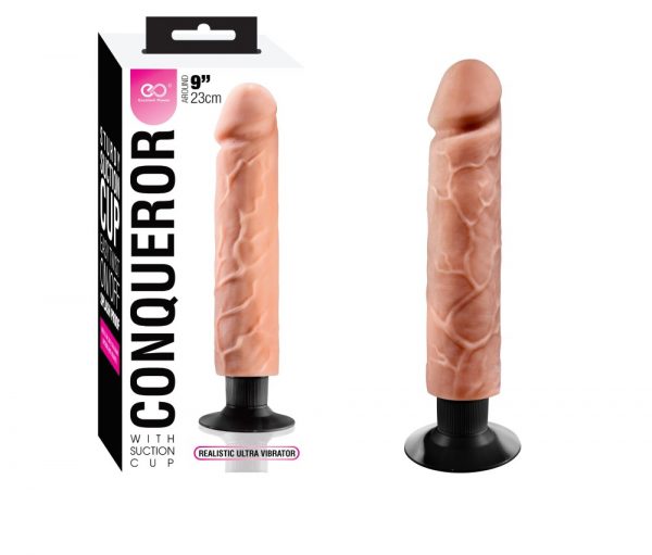 CONQUEROR 9" TPR MULTI-SPEED VIBRATOR #1 | ViPstore.hu - Erotika webáruház