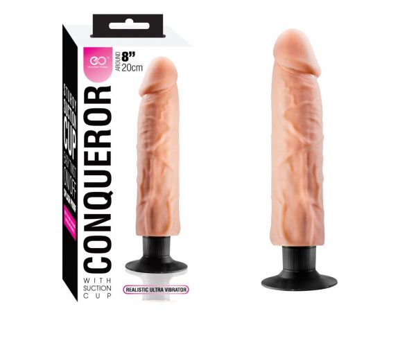 CONQUEROR 8" TPR MULTI-SPEED VIBRATOR #1 | ViPstore.hu - Erotika webáruház