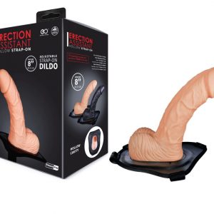 ERECTION ASSISTANT 8" HOLLOW STRAP-ON #1 | ViPstore.hu - Erotika webáruház