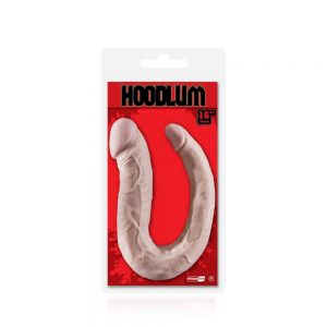 HOODLUM 16" U-SHAPED DONG FLESH #1 | ViPstore.hu - Erotika webáruház