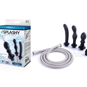 HYDRO SERIES-SPLASHY - 3 BUTT PLUG WITH HOSE KIT #1 | ViPstore.hu - Erotika webáruház