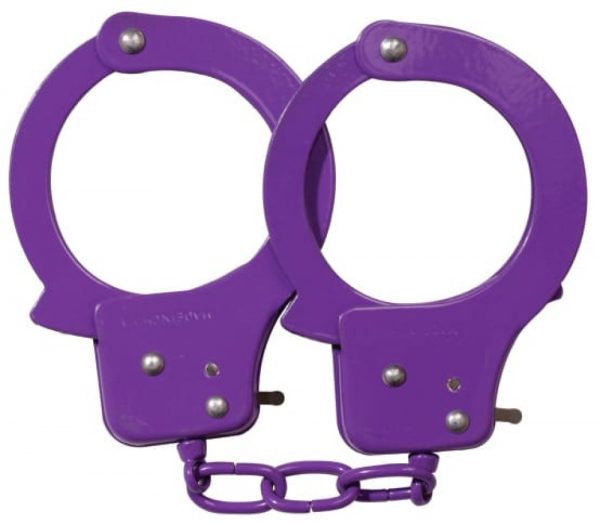 SEX EXTRA - METAL CUFFS PURPLE #2 | ViPstore.hu - Erotika webáruház