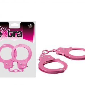 SEX EXTRA - METAL CUFFS PINK #1 | ViPstore.hu - Erotika webáruház