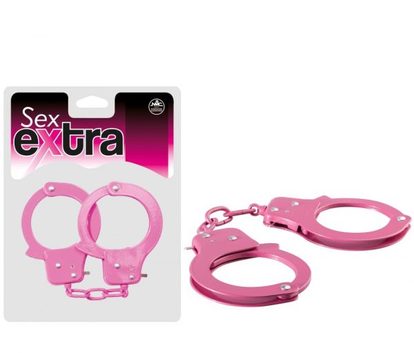 SEX EXTRA – METAL CUFFS PINK ViPstore.hu - Erotika Webáruház - Szexshop