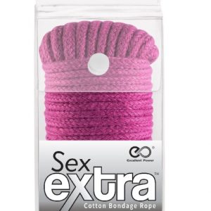 SEX EXTRA - SILKY BONDAGE ROPE PINK #1 | ViPstore.hu - Erotika webáruház