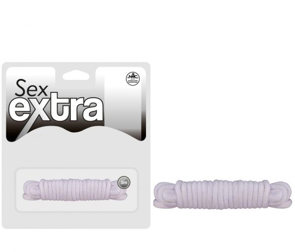 SEX EXTRA - LOVE ROPE WHITE #1 | ViPstore.hu - Erotika webáruház