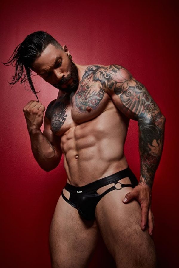 BL4CK by C4M-Dungeon Black Jockstrap XL ViPstore.hu - Erotika Webáruház - Szexshop