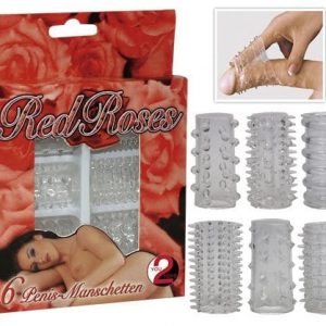 Red Roses Penis Ring Set 6 pcs #1 | ViPstore.hu - Erotika webáruház