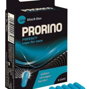 PRORINO Potency Caps for men 5 pcs ViPstore.hu - Erotika Webáruház - Szexshop