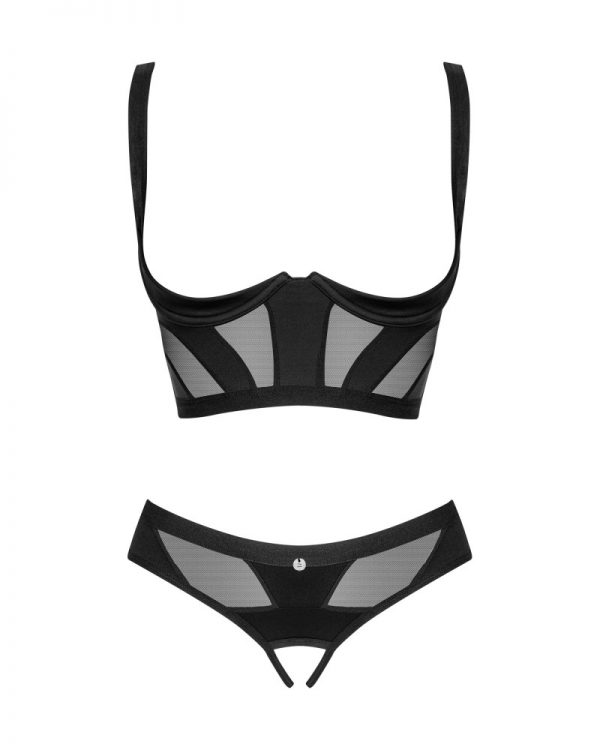 Chic Amoria 2-pcs crotchless set  M/L #7 | ViPstore.hu - Erotika webáruház