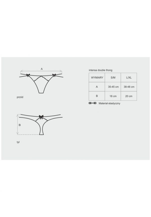 Intensa double thong L/XL #3 | ViPstore.hu - Erotika webáruház